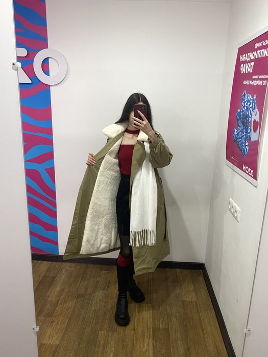 Продается утепленный тренч!