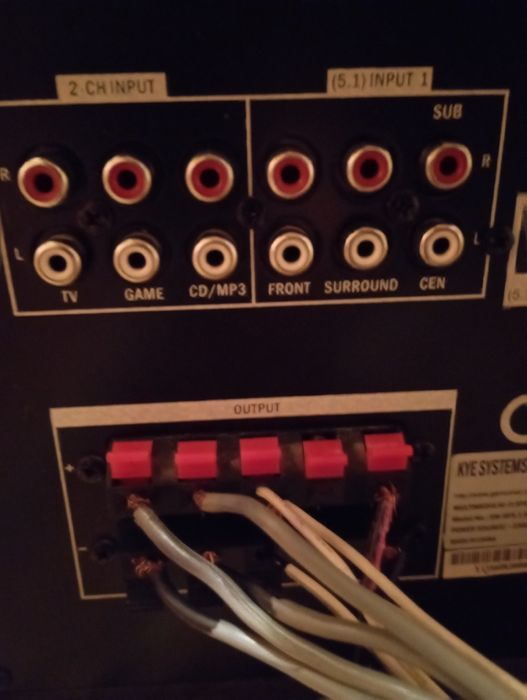 Sistem GENIUS 5.1 activ sw-hf51 5000