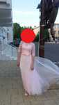 Vand rochie roz, marimea XS - S, folosita o singura data.