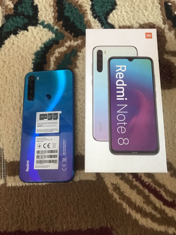 redmi note 8 оригинал док короб