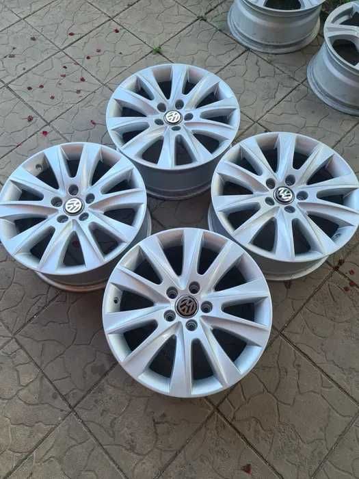 Оригинални VW джанти 17" 5х112 с БОНУС летни гуми  Continental