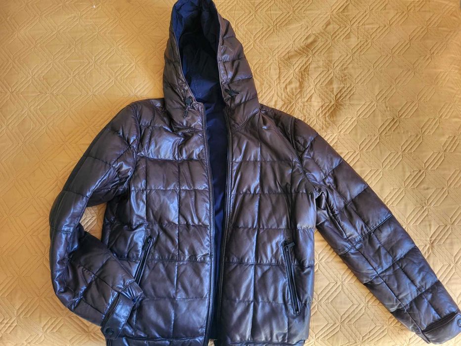 Geaca de barbati, toamna/iarna, Massimo Dutti, marimea L, 2 fete