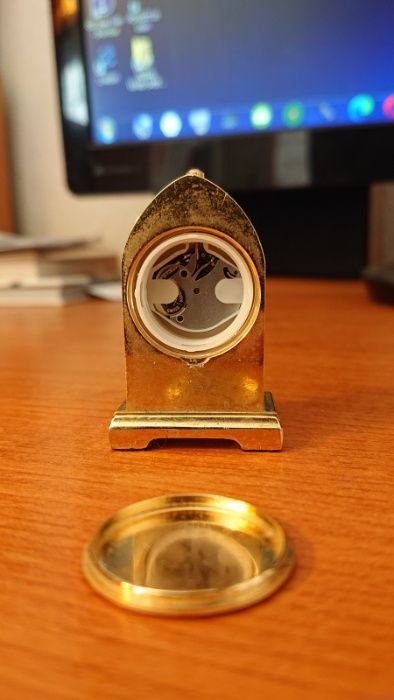 ceas de birou decorativ [mini, de colectie]