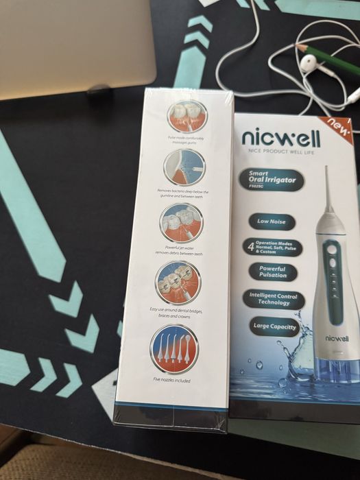 Nicwell 4 moduri Irigator oral nou sigilat