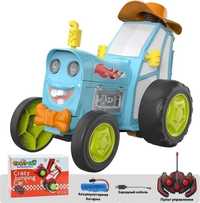 Детский радиоуправляемый танцующий трактор Crazy Jumping Car
