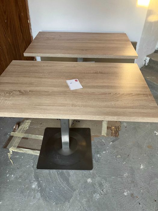 Vand 2 mese cu picior de inox 110 x 70 cm