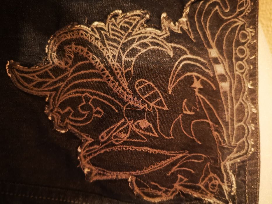 Salopetă denim nouă
