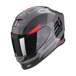 Мото Каска SCORPION EXO-R1 EVO AIR FINAL Grey-Black-Red,2 визьора
