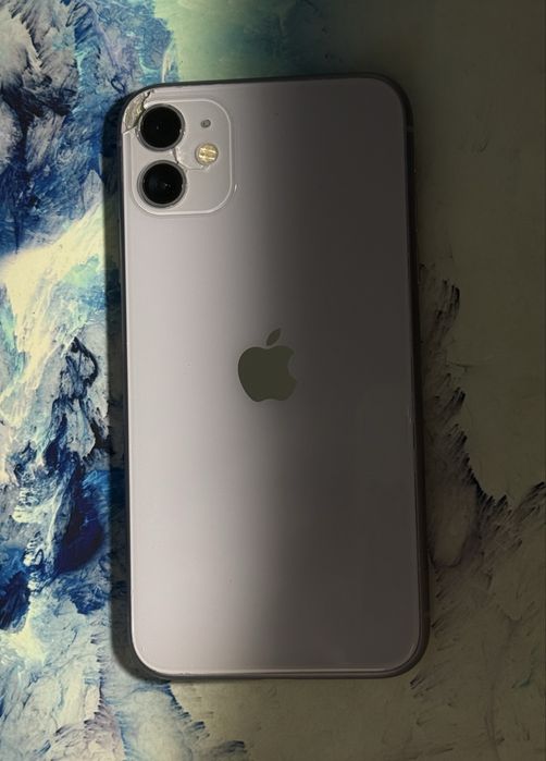 iPhone 11 (256 ГБ), фиолетовый, б/у
