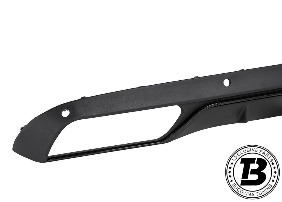 Difuzor Bara Spate cu Ornamente compatibil cu Mercedes C Class W205 C63 Design