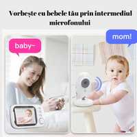 Baby Monitor Camera Audio-Video Wireless Infrarosu,cântece,GARANȚIE