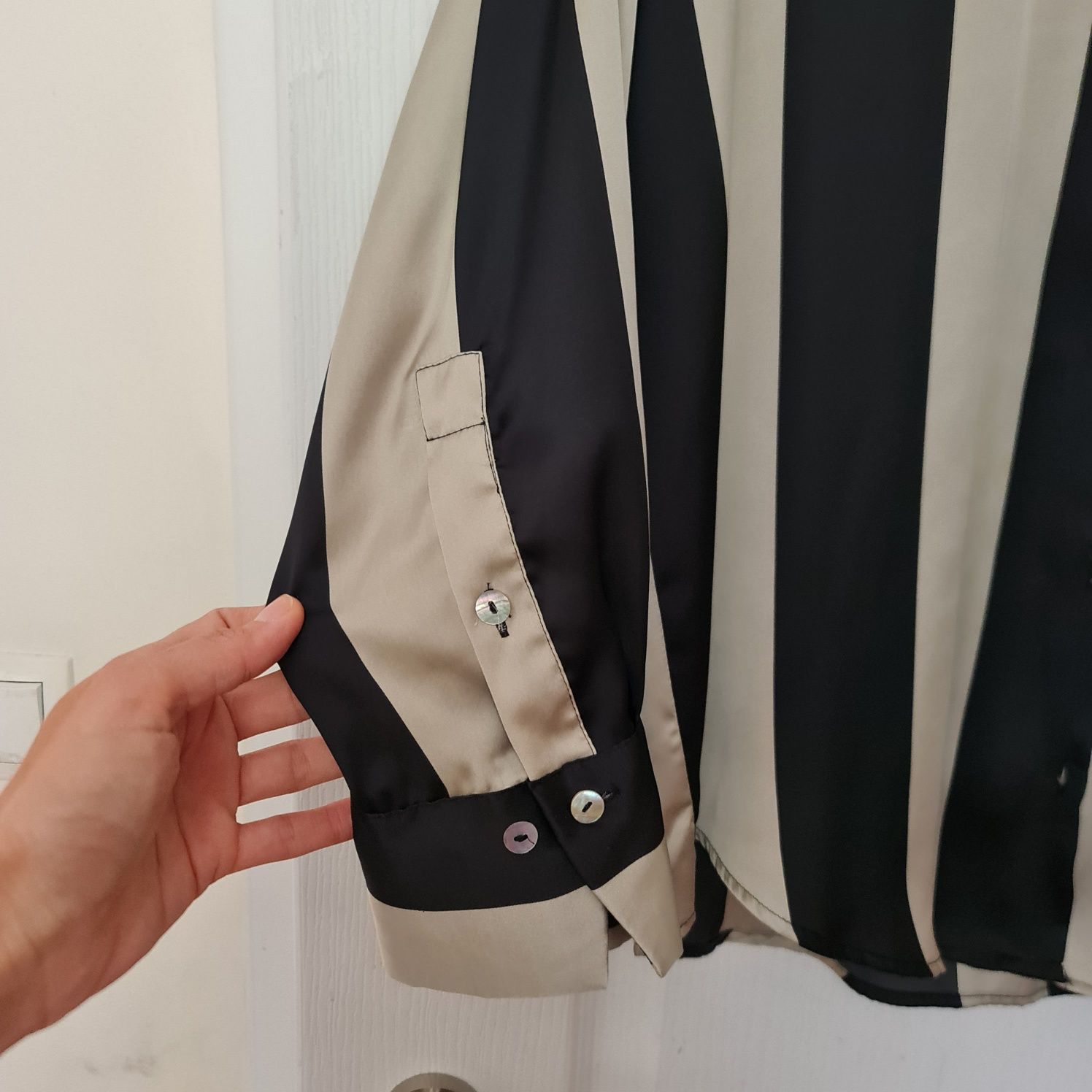 Сатенирана риза Zara
