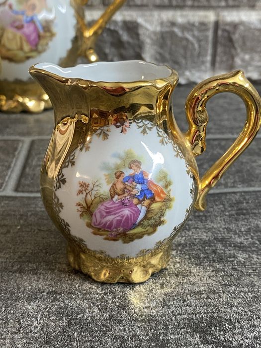 Красив много лек златист сервиз за кафе -Ansbach Bavaria