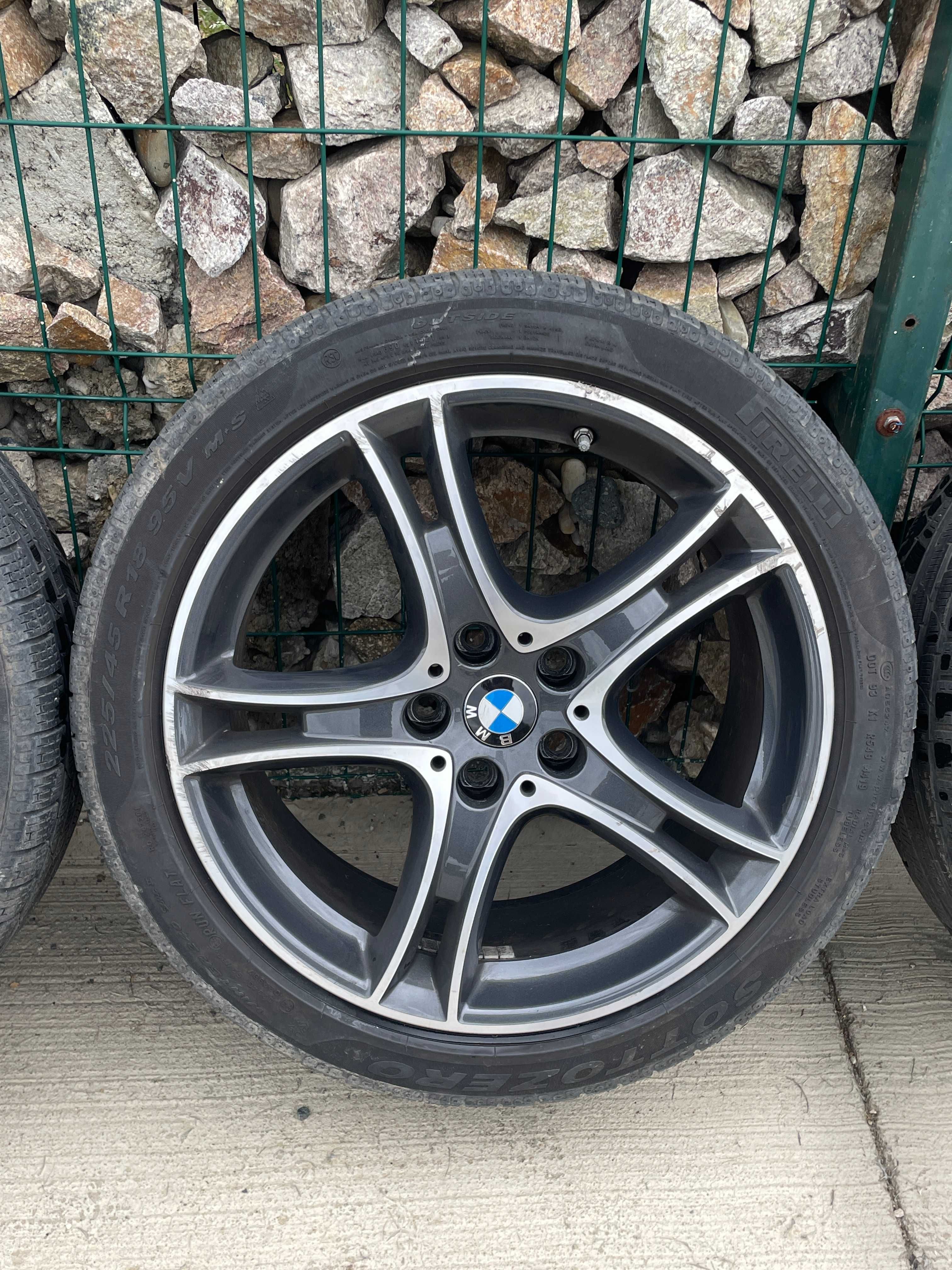 Jante originale 18" style 361 anvelope Bmw seria 1 F40, 2 F44/F45/F46