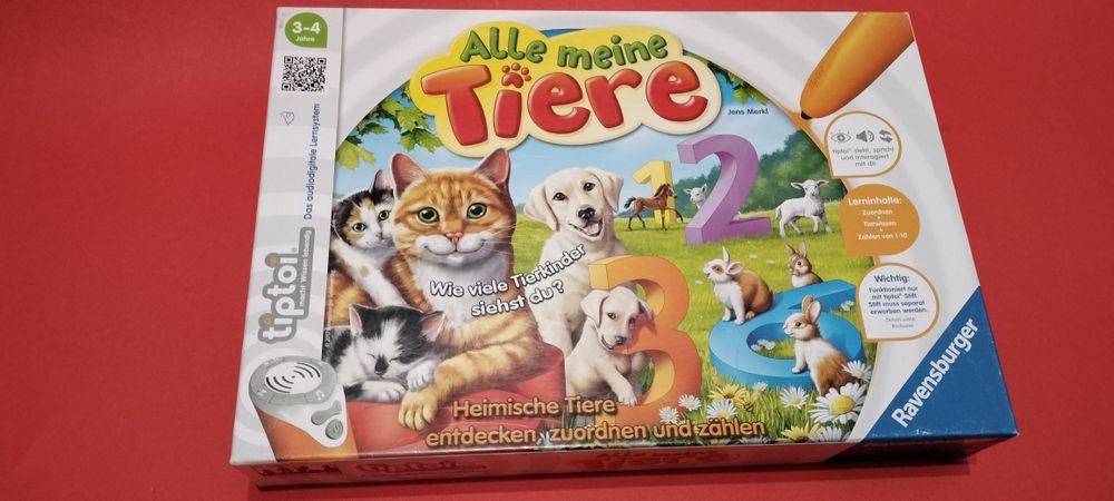 Alle meine Tiere joc Tiptoi