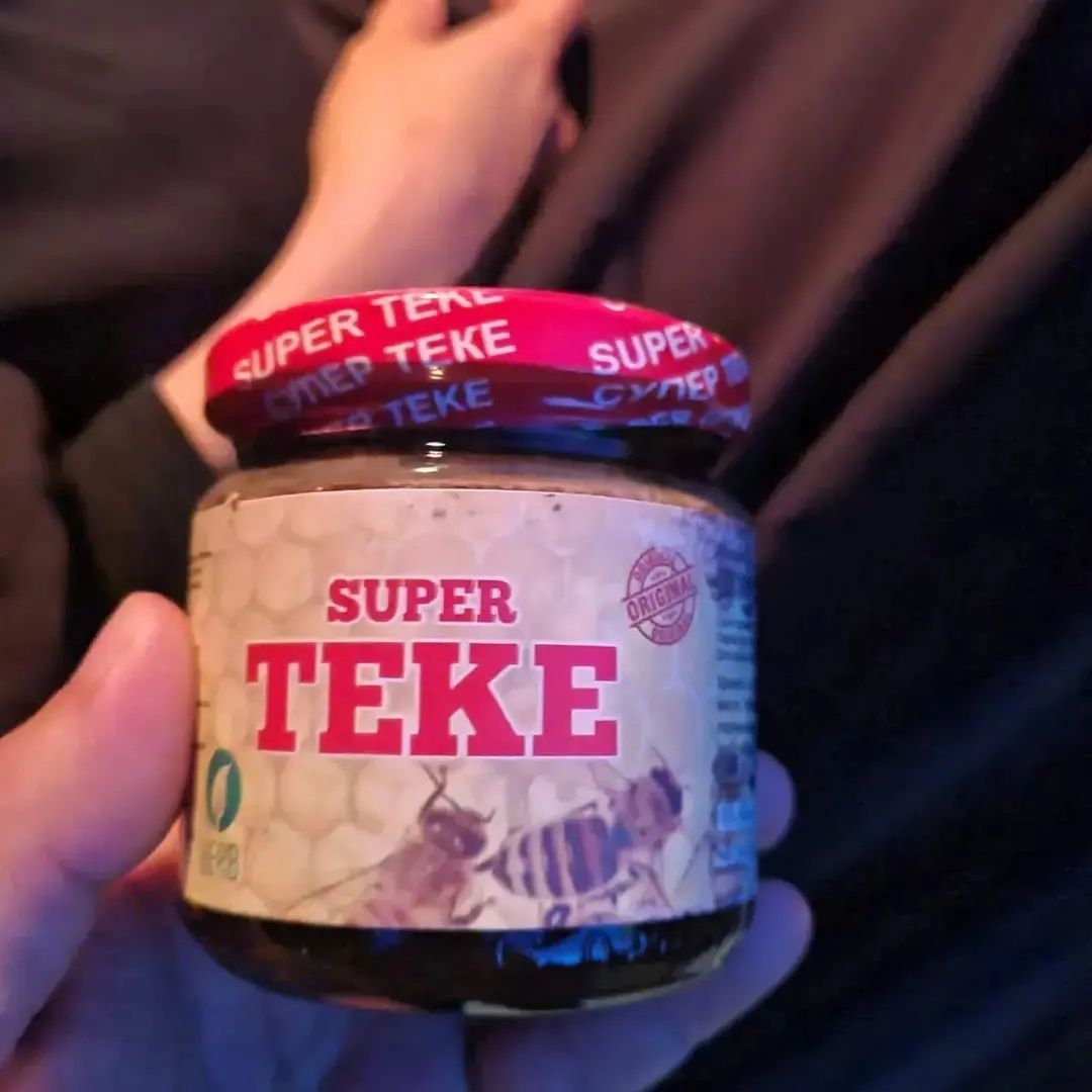 Мёд натуральный SUPER TEKE оригинал с печатью