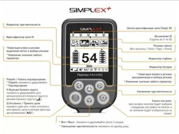 Металлоискатель Nokta&Makro Simplex