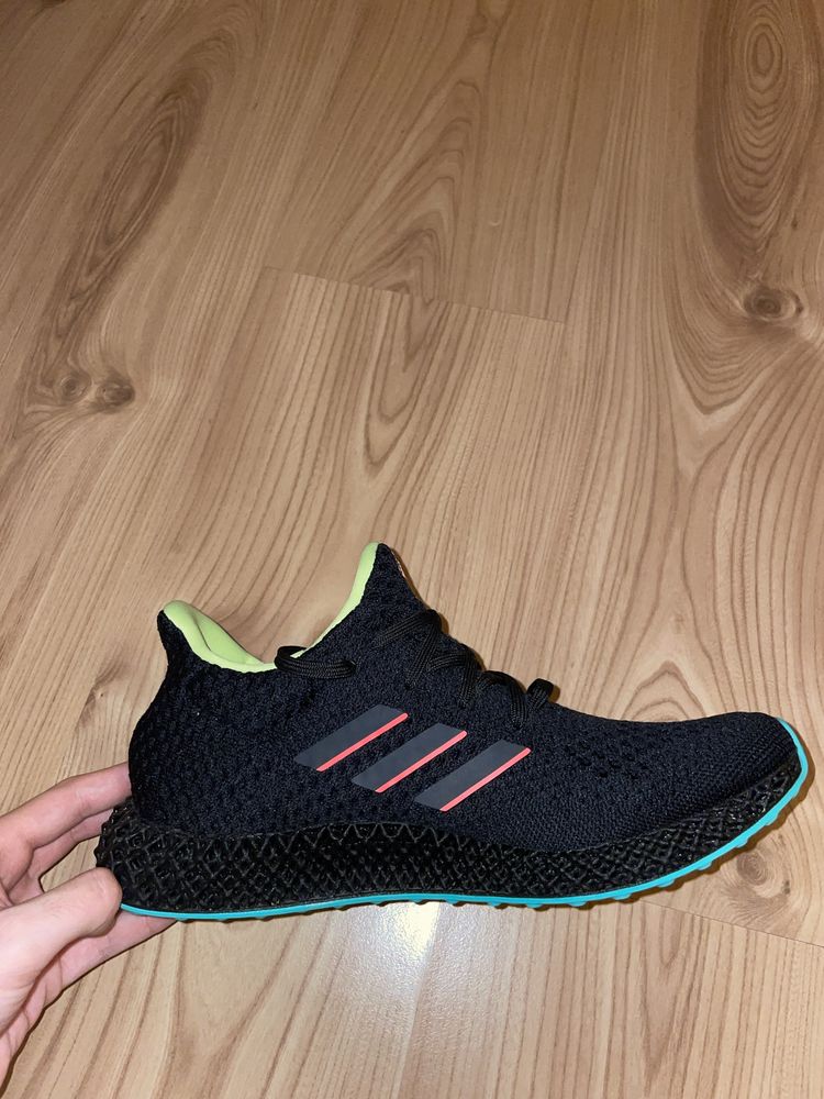 Adidas Futurecraft 4D Continental Black/Carbon/Turbo