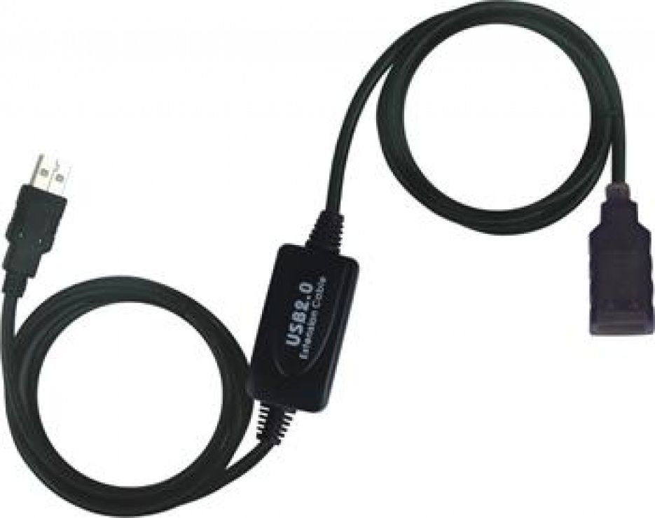 Cablu prelungitor activ USB 2.0 T-M 10M