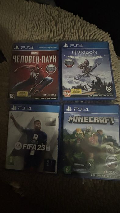 продаю игры на пс 4