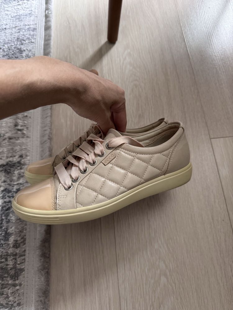Кеды кожанные Ecco