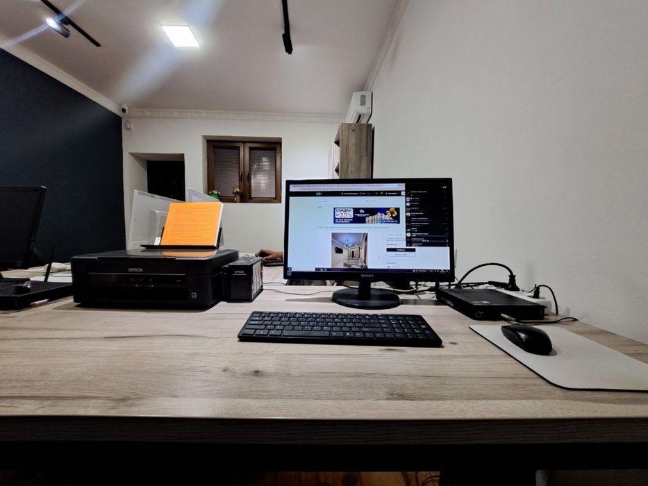 Продается мини-ПК Lenovo + монитор Philips | Оперативная память 8 ГБ