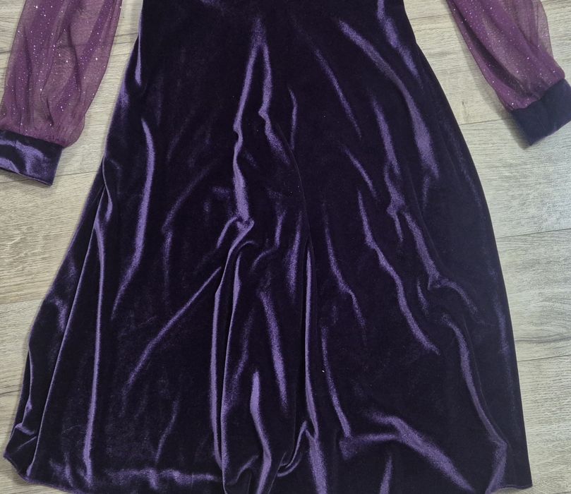 Rochiță casual din  catifea