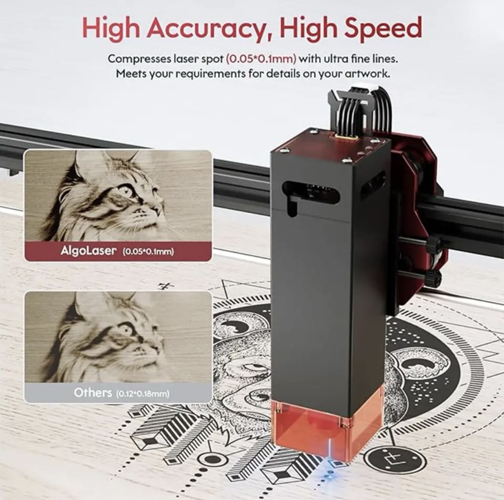 Лазерный станок 10 ватт algolaser kit 10 w новый