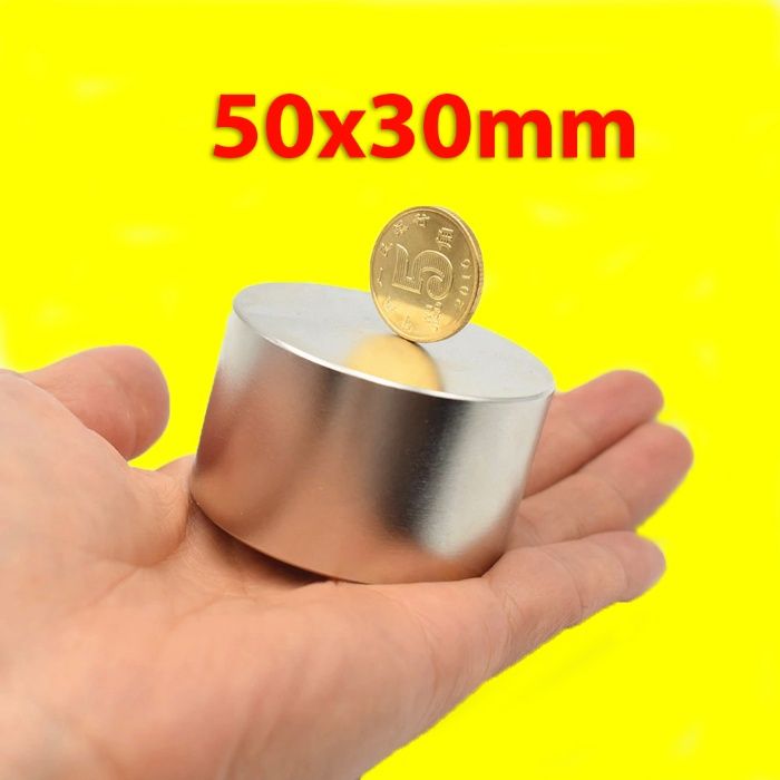 50/30mm неодимов МАГНИТ N52, Neodymium magnet NdFeB magnit neodimov