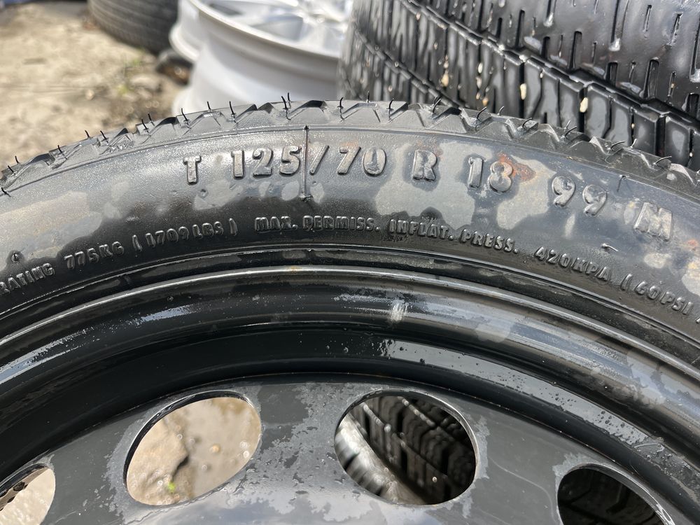 Джанта,патерица,бандажна гума VW 5x100 18