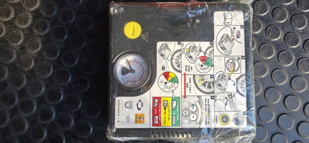 Compresor original renault/dacia+kit de pana original Nou!