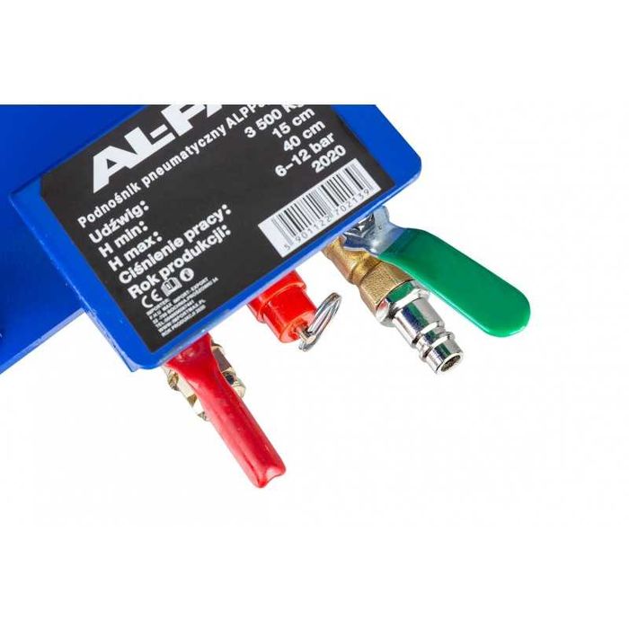 Cric pneumatic 3.5 Tone pernă aer vulcanizare (ALPP3.5TR)