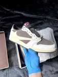 Adidasi Nike Air Jordan 1 Retro Travis Scott Reverse Mocha - Unisex