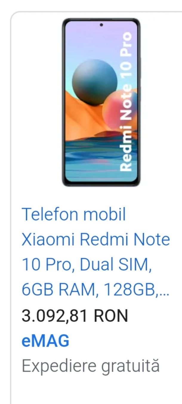 Vând tel XIAOMI NOTE 10 pro MAX