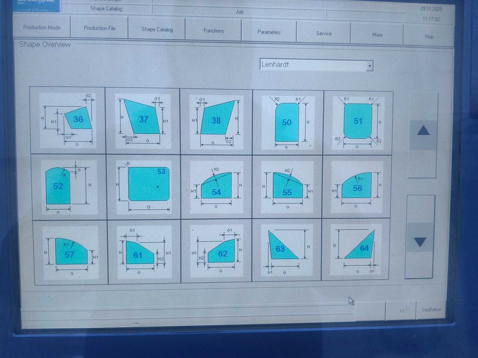 Машина Bystronic за огъване на дистанционери