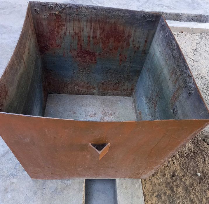 mustahkam og‘ir po‘lat quti – qurilish, suv solish uchun zo'r variant!