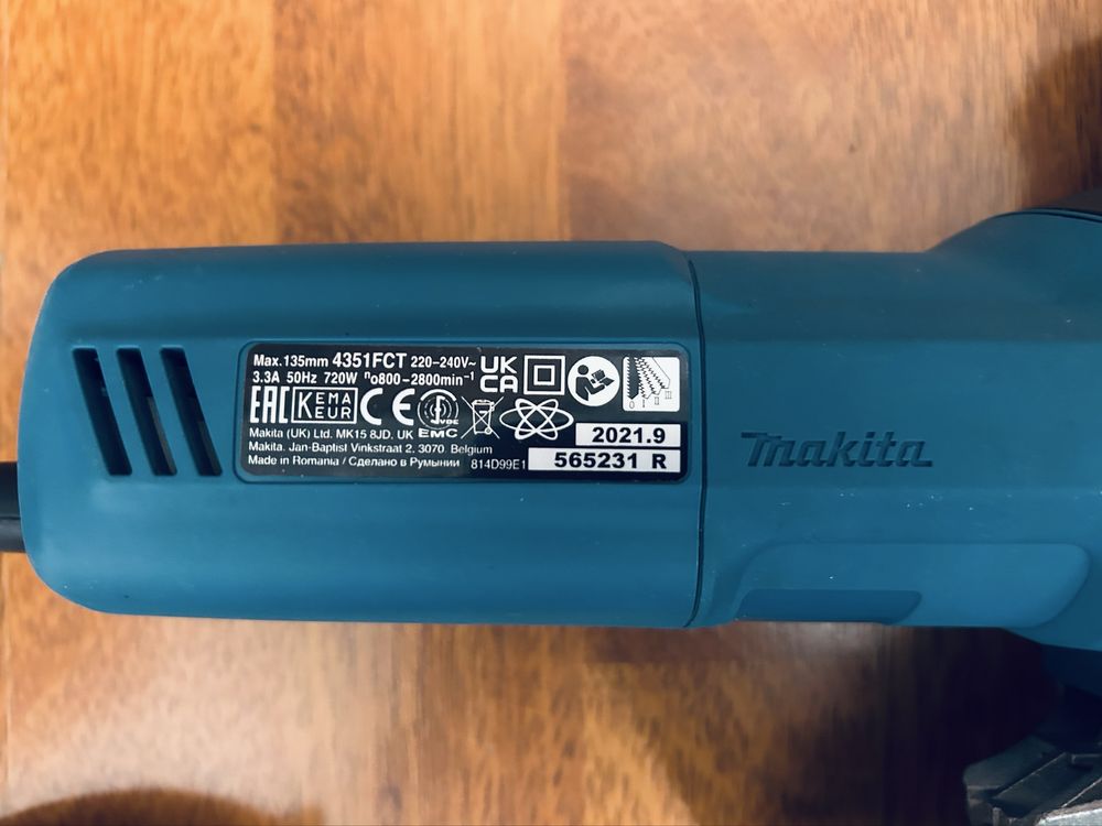 Нов оригинален професионален прободен трион[зеге] Makita 4351FCT-720W
