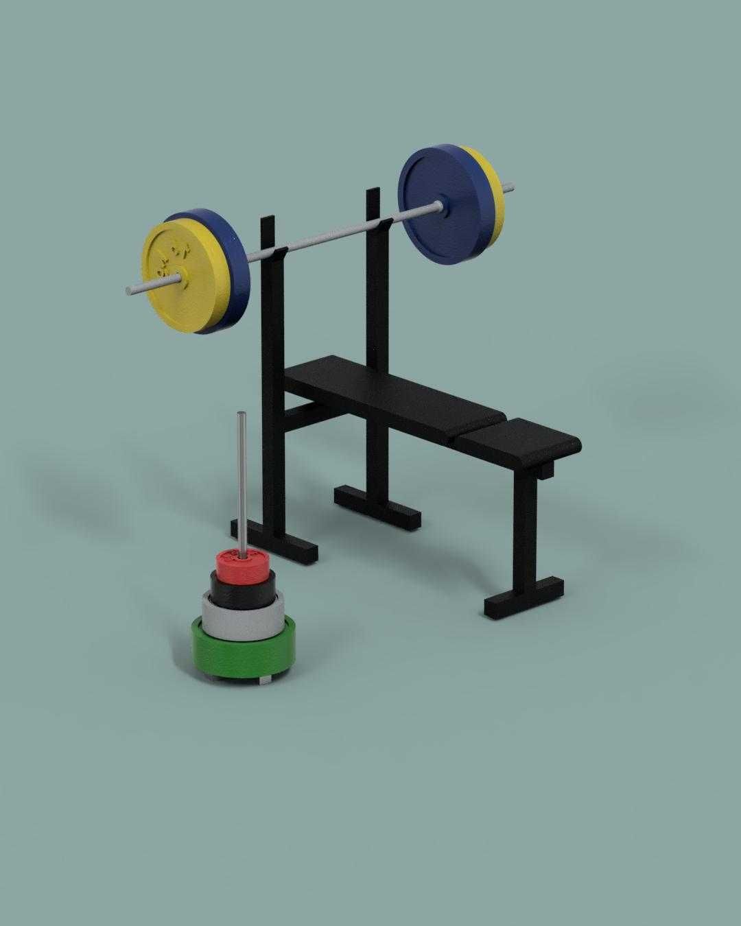 Mini Bench Pentru PR-uri si decoratiune de birou