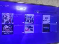 PlayStation 4 slim, Fifa 23, ufc 4, 2 джойстика