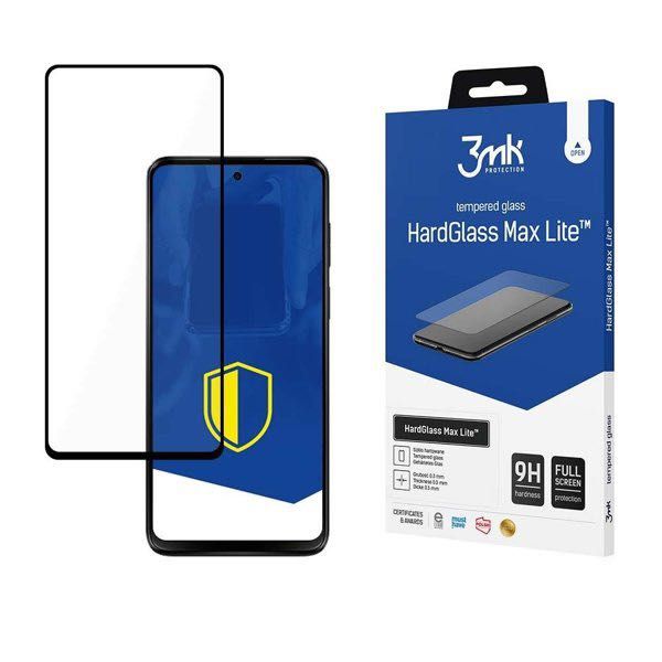 Защитно стъкло 3MK HardGlass Max Lite Motorola Moto G13 / G23