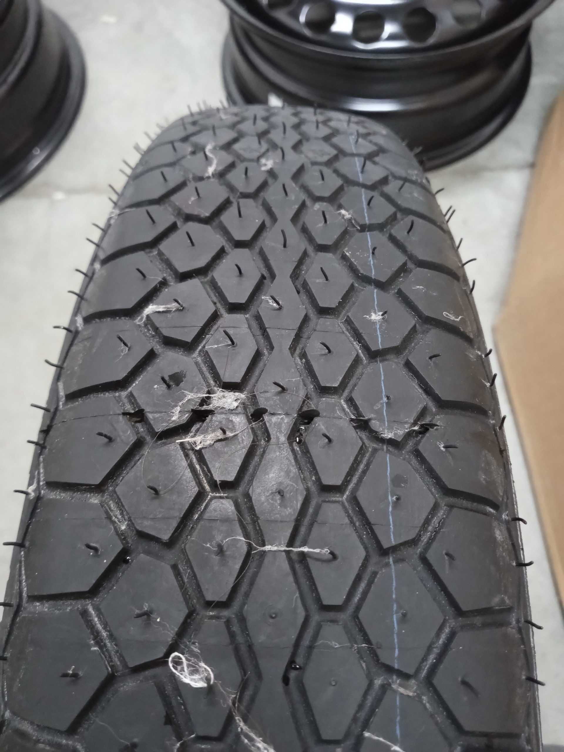 6 - 1 бр. Стоманени джанти 14" 4x100 с гуми 105/70R14 Seat Ibiza