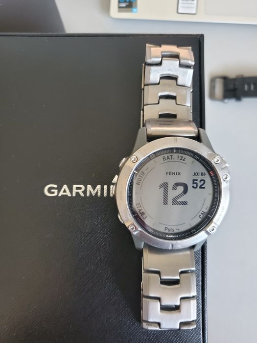 Fenix Garmin 6 Sapphire stare excelenta
