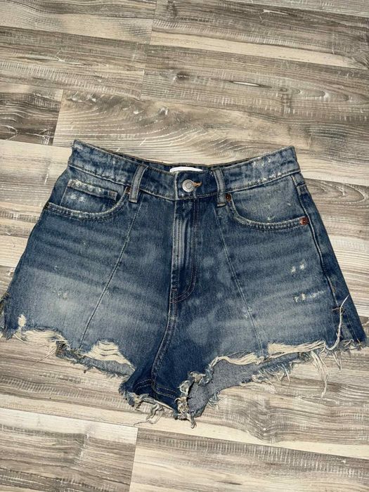 Къси дънкови панталони Zara