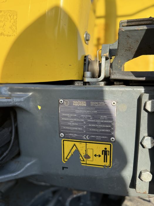 Miniexcavator Wacker Neuson 1,1 t 2020 Olanda