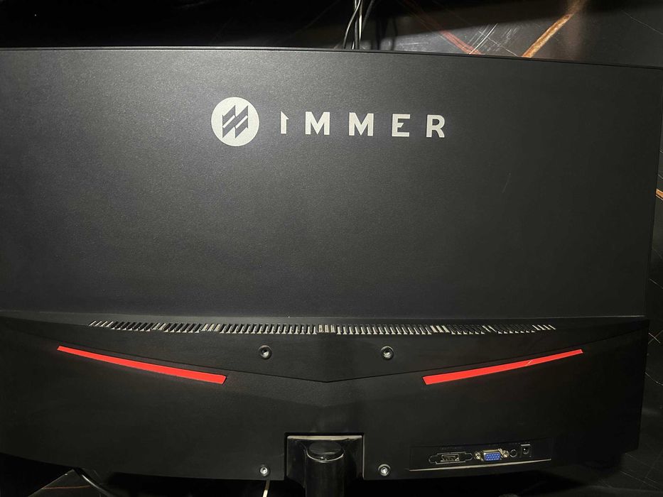 Monitor immer 27   75hz curved ideal holatda 15ta bor