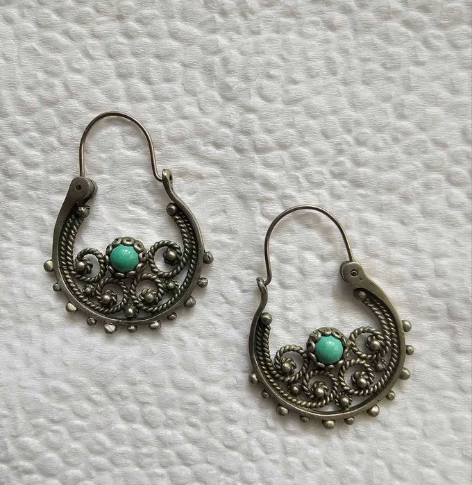 Винтажные серьги.