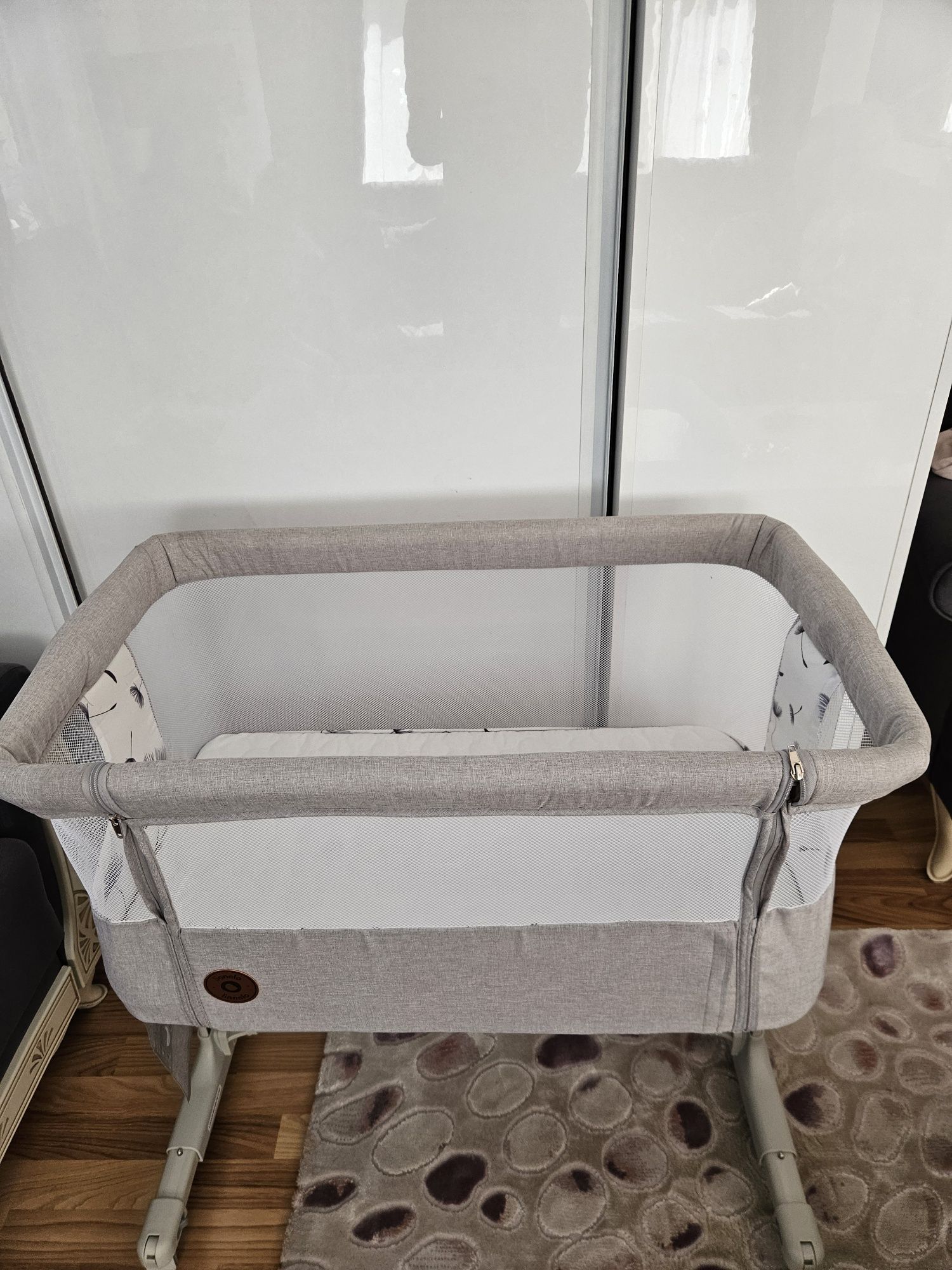 Patut de copii co-sleeper 3 in 1 Lionelo Aurora