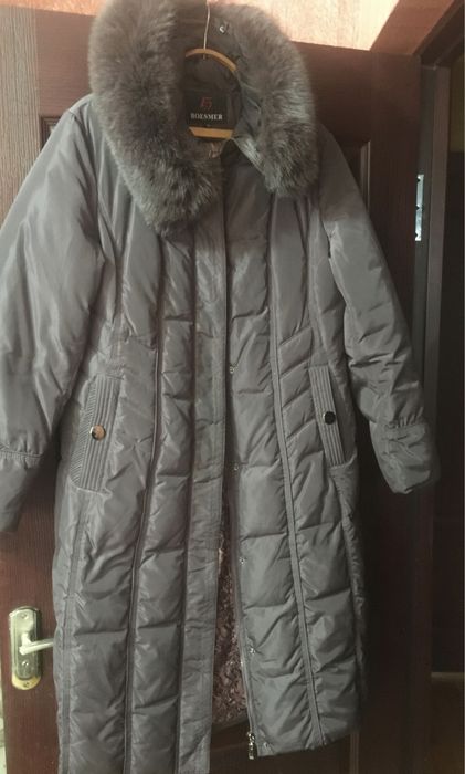 Зимний теплый пуховик