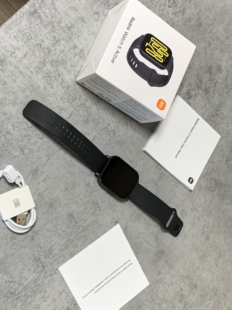 Redmi watch 5 active почти новые