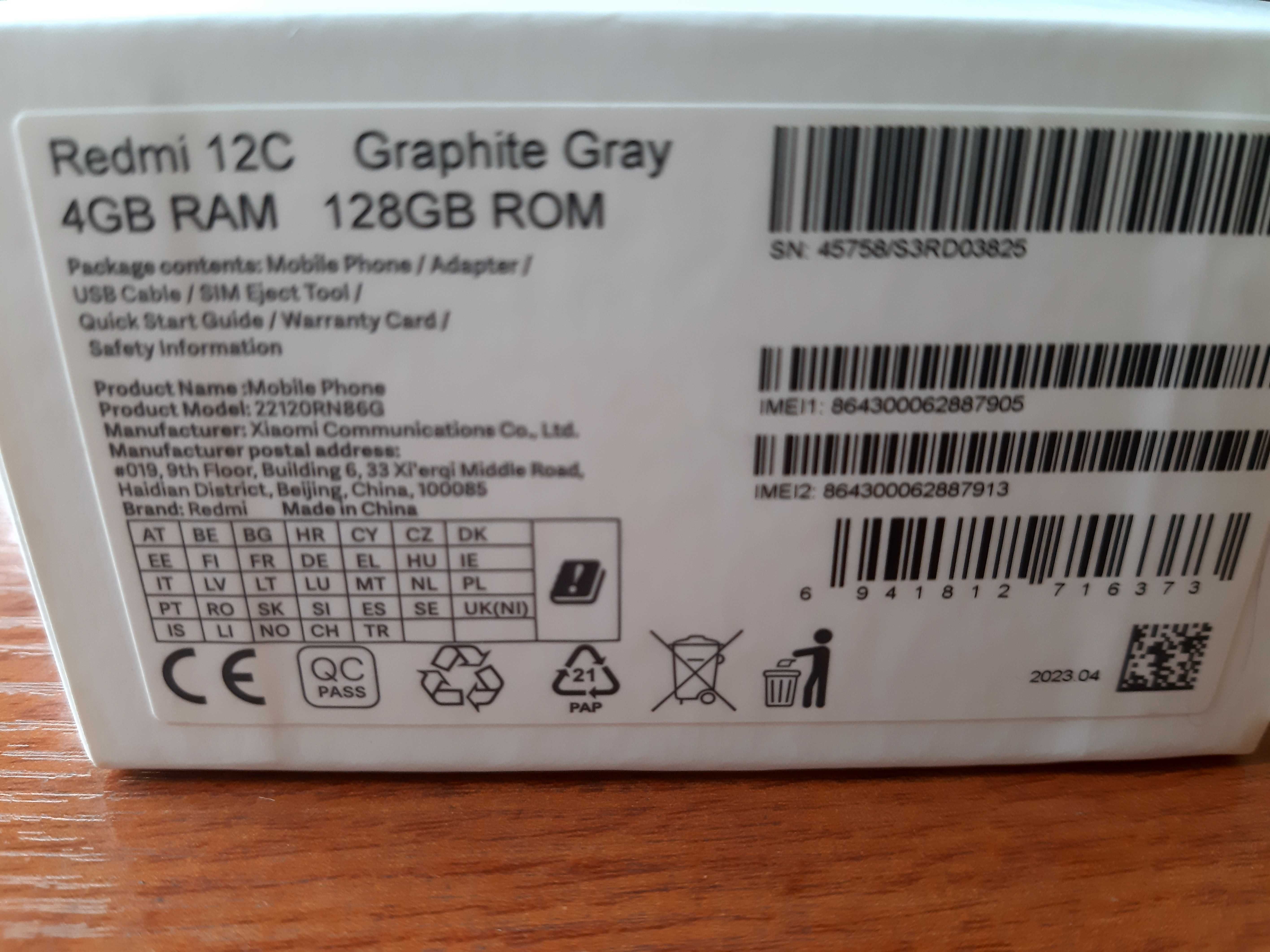 Продаётся  смартфон  Redmi 12C б/у в хорошем состоянии.